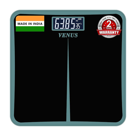 Venus (India) Electronic Digital Personal Bathroom Health Body Weight Weighing Scales For Body Weight,Battery Included EPS-8199