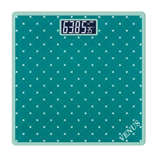 Venus (India) Electronic Digital Personal Bathroom Health Body Weight Weighing Scales for Human Body, Battery Included, EPS-2599