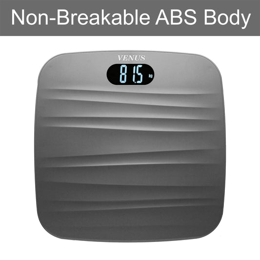 Venus (India) ABS Plastic Electronic Digital Personal Bathroom Health Body Weight Weighing Scales For Body Weight,Battery Included