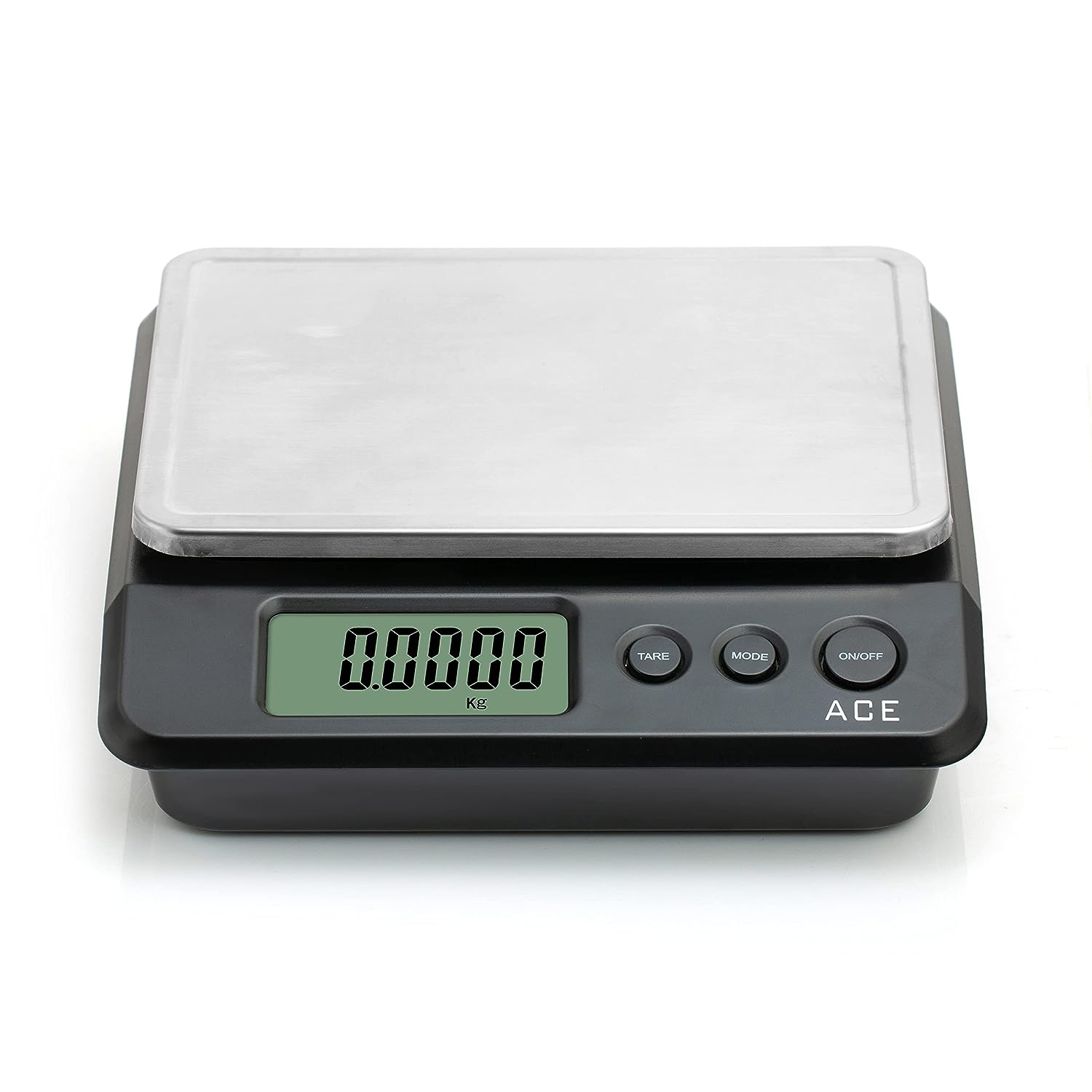 Ace Multipurpose Electronic Digital Weighing scale for Kitchen, Home, Retail store, Postal Scale Capacity 15 kg*500 mg ( With Adaptor)