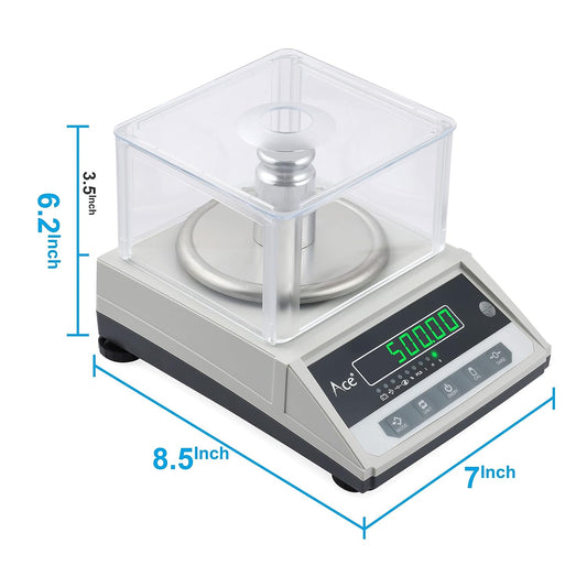 Ace Multipurpose Electronic Digital Weighing scale for Jewellery Ornaments, Industries, Chemical and Laboratory purpose