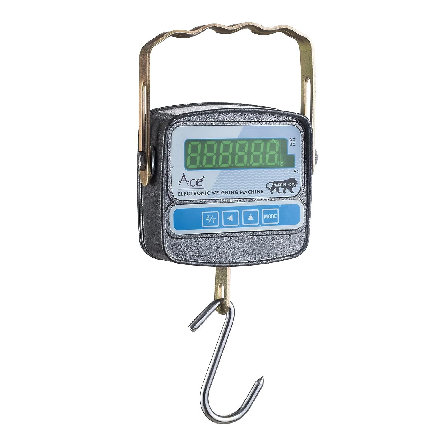 50KG ACE Luggage Hanging Electronic Digital Weight Weighing Scale Cylinder, Industrial Weighing Scale