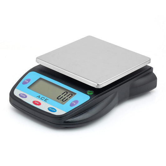 Ace Multipurpose Electronic Digital Weighing scale for Silver Jewellery Ornaments , Industry , Chemicals Business purpose Capacity 6KG 100mg