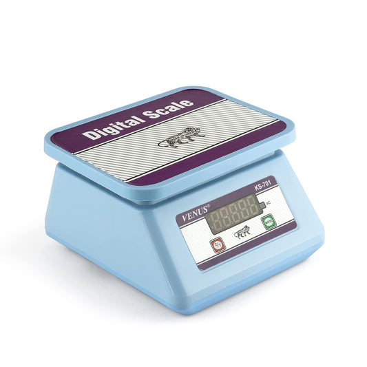 Venus (India) Electronic Digital Reachargeable Multi Purpose Weighing Scale, Food Weight Machine for Home, Baking, Health, 20 kg *2g (Battries Included) with adaptor