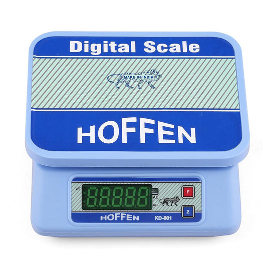 Hoffen Digital Kitchen Weighing Scale & Food Weight Machine For Health, Fitness, Home Baking & Cooking Scale 20 kg, 1 Year Warranty & Battery Included