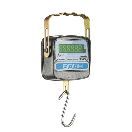 50KG ACE Luggage Hanging Electronic Digital Weight Weighing Scale Cylinder, Industrial Weighing Scale