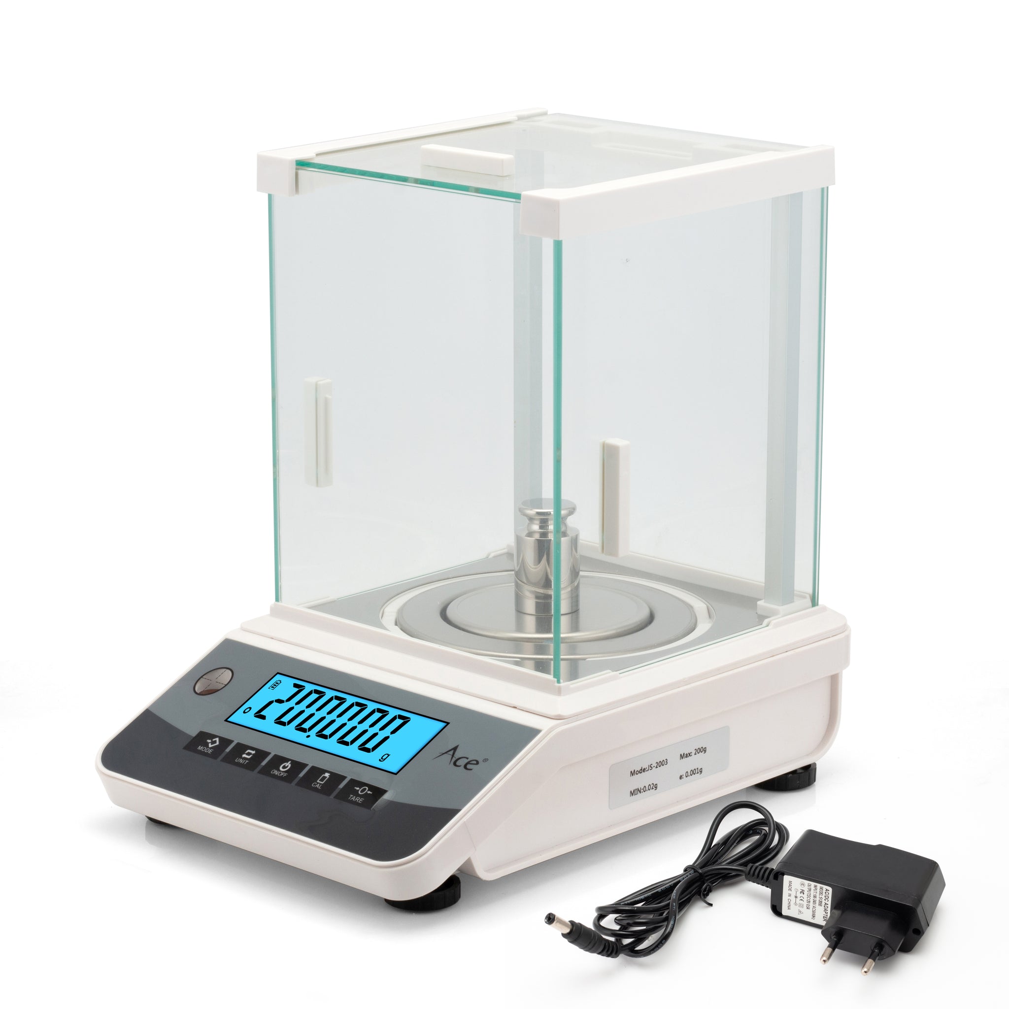 Ace Diamond Digital Jewelry Weighing Scale  200 g * 1 mg