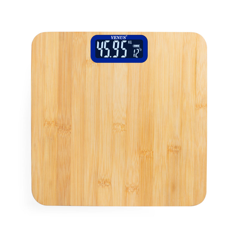 Venus Bamboo Body Digital Personal Weight Machine for Body Weight scale